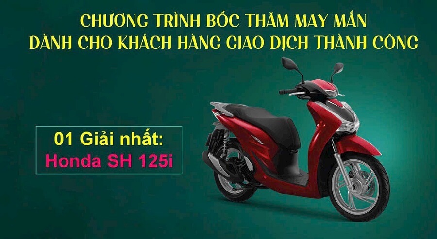 Chương trình bốc thăm xe Sh 