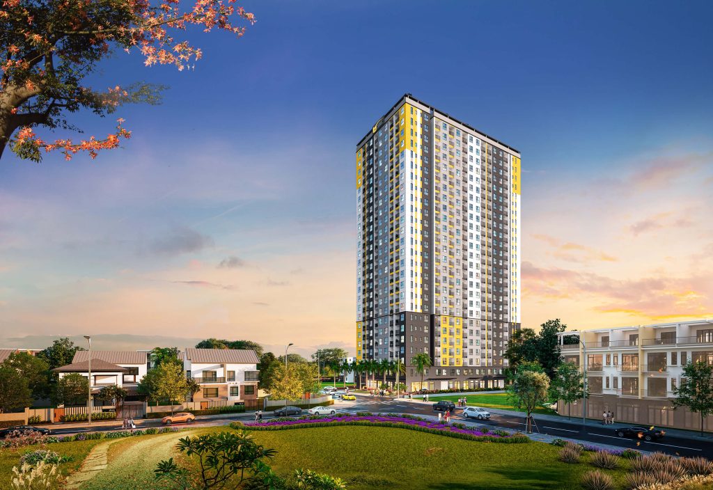 Phối cảnh Bcons Polaris