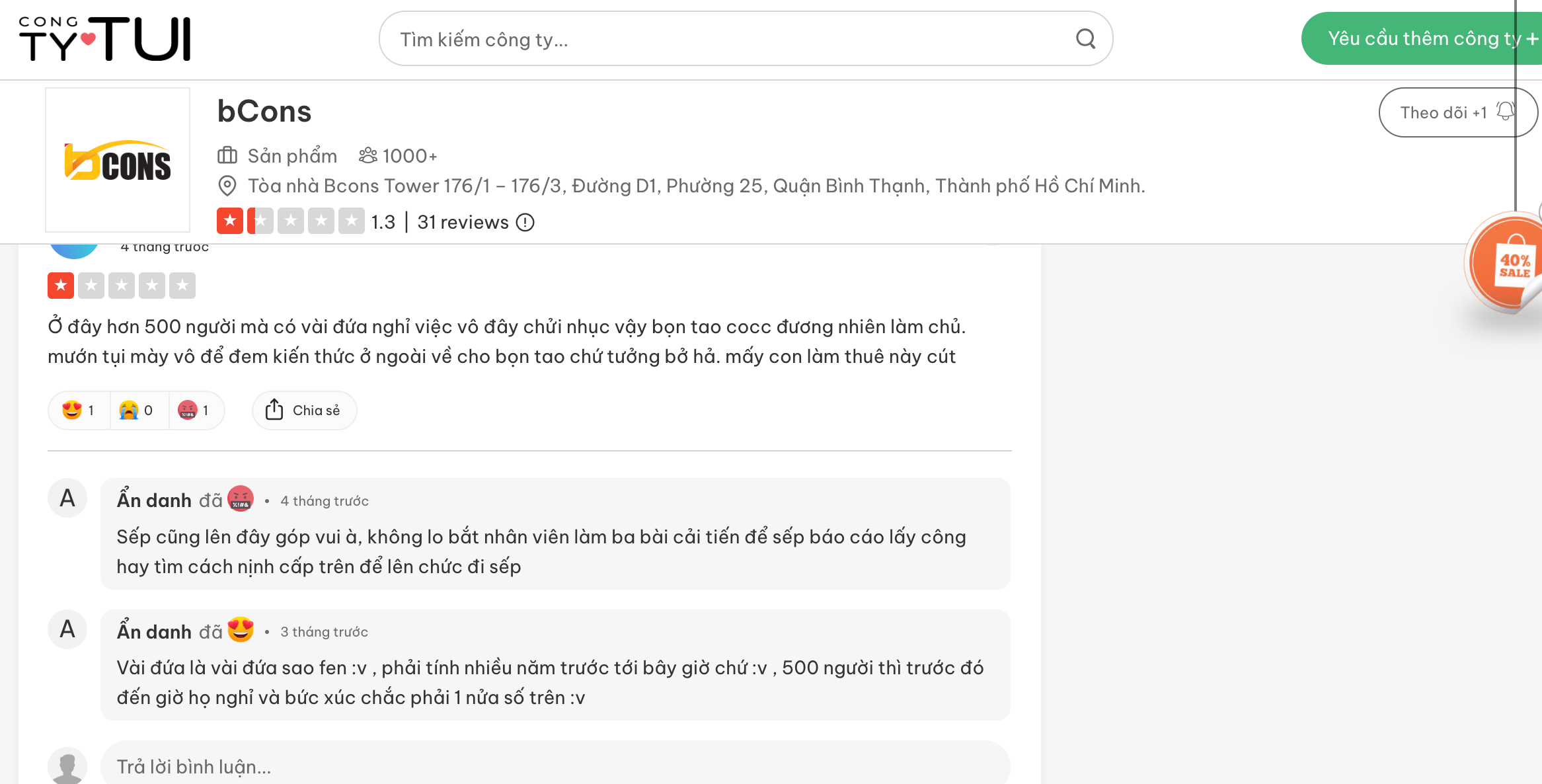 Review Công Ty Cổ Phần Đầu Tư Xây Dựng Bcons: