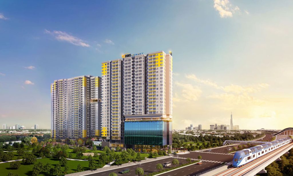 Phổi cảnh Bcons New Sky