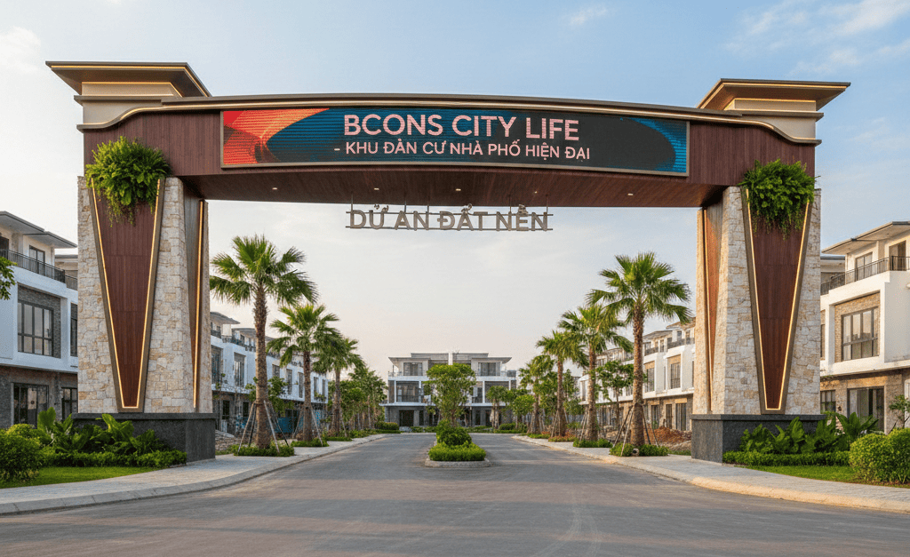tổng quan dự án Bcons City Life Tân Uyên