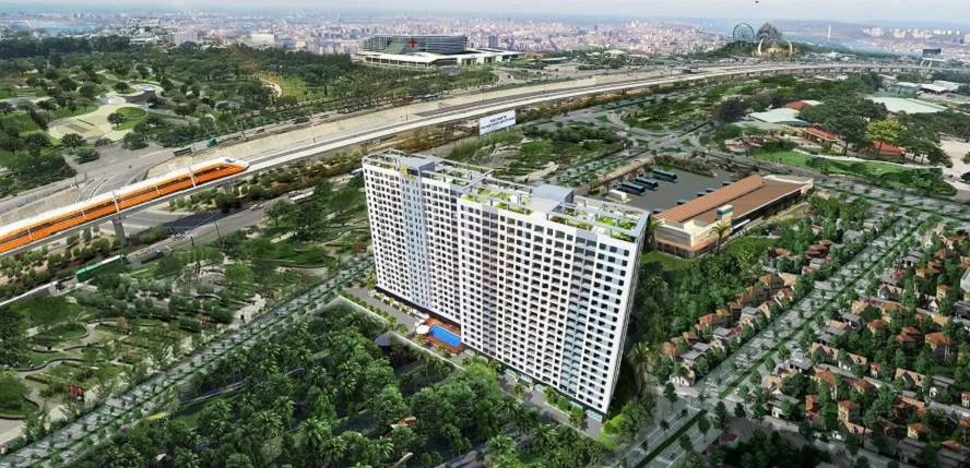 Phối cảnh căn hộ Bcons suối Tiên